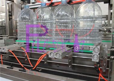 6 Heads 600BPH Linear Drinking Water Bottling Mchine Touch Screen With Capper
