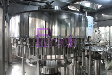 Flange Aspetic Filling And Sealing Machine Stainless Steel Double Cap System