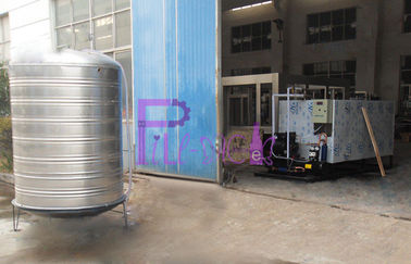 SUS304 Soft Drink Processing Line Industry Aerated Water Freezing Tank 0 - 5 ℃