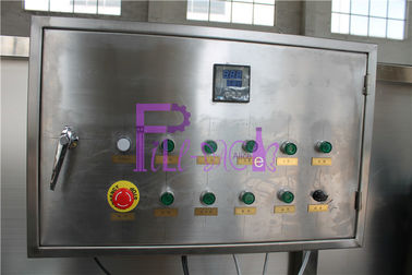 Sectionalized 500ml Bottle Packing Machine Sterilizer For Non Carbonated Beverage