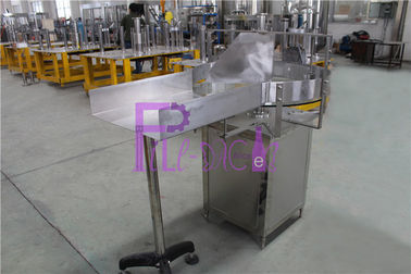 Semi Automatic Glass Bottle Sorting Machine Rotary Type For Water Production Line