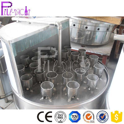 3000BPH Glass Cans Water Bottle Filling Machine With Semi Auto Rinser